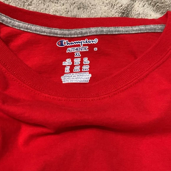 Champion Long Sleeve and Short Sl Tees Xl - Picture 3 of 4